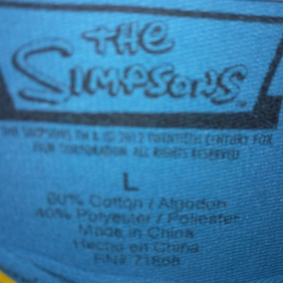 Retro Simpsons Sweater Unisex Size Large - Picture 3 of 3